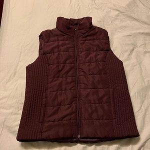 New York and Company Women’s Vest Maroon
